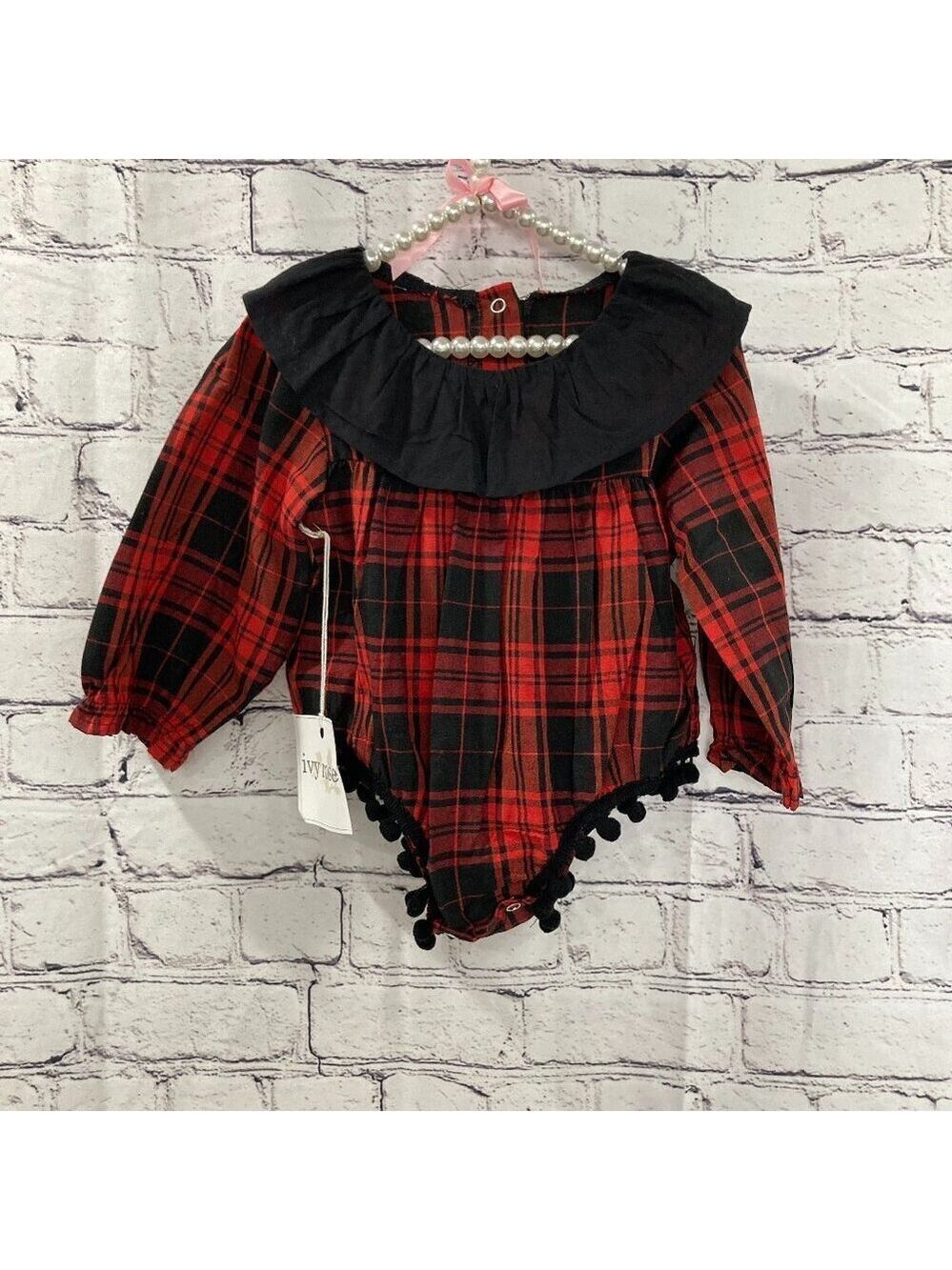 New with tags Girls Ivy Rose Onesie Size 6-12 months